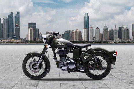 Royal Enfield Classic Battle Green Price Spec Images BikeDekho