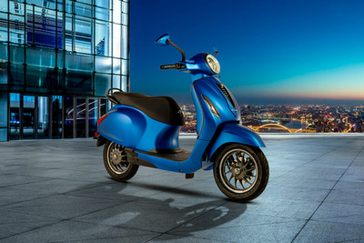 Bajaj Chetak Front Right View