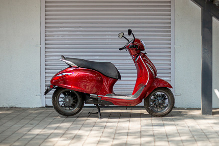 Bajaj Chetak Left Side View