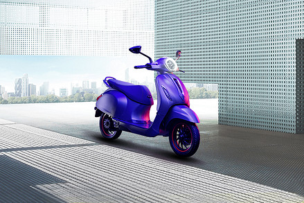 Bajaj Chetak Front Right View