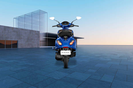 Bajaj chetak store premium price