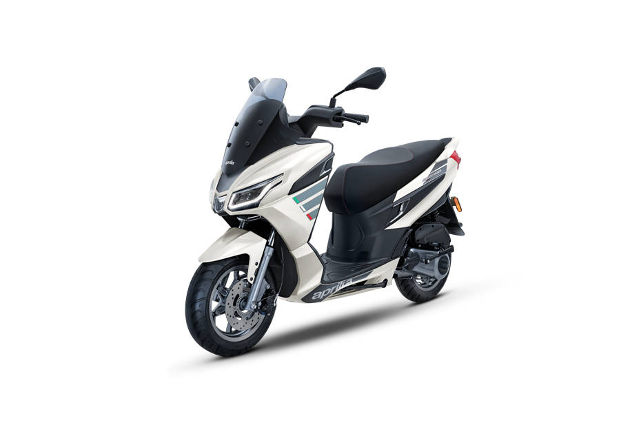 Aprilia SXR 160 White Colour