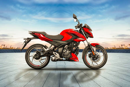 Pulsar 150 double on sale disc red colour