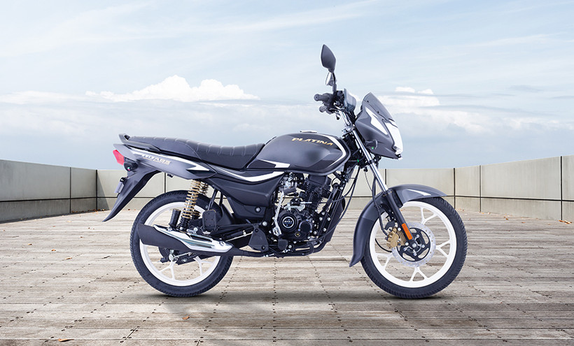 Bajaj Platina 110 Front View