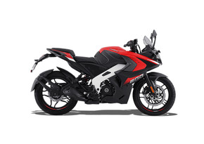 pulsar rs 200 red and black colour
