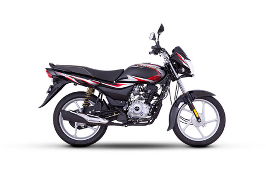 bajaj platina red colour