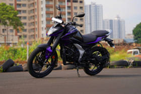 Pulsar N125 Ebony Black Purple Fury