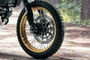 Ducati Scrambler Desert Sled Front Tyre View