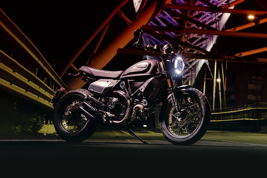 Ducati Scrambler 800 Rear Right View