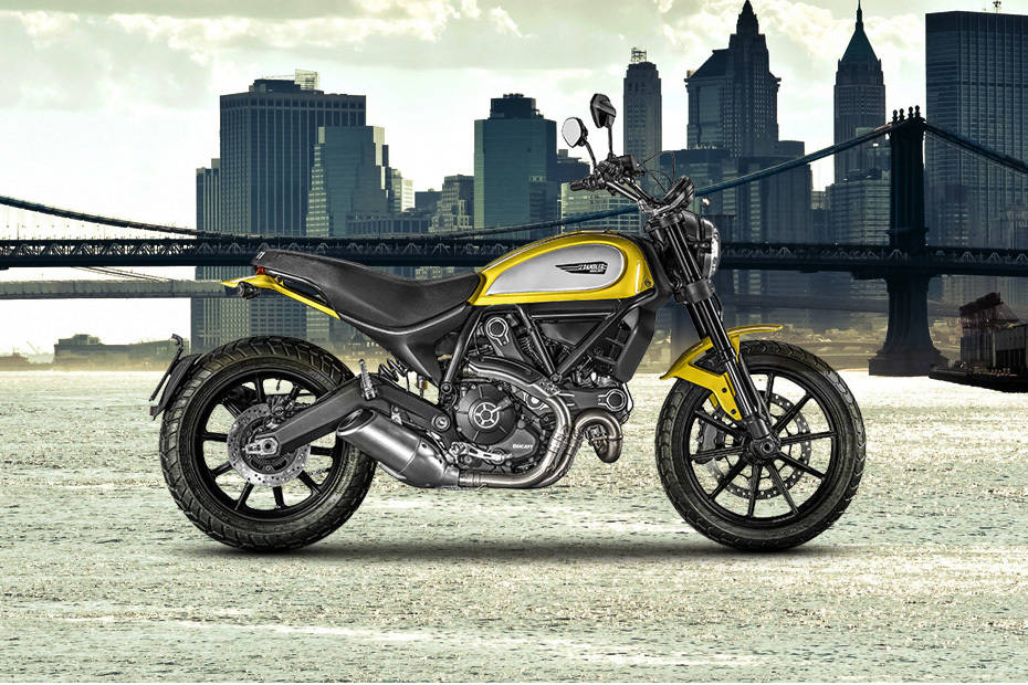 ducati scrambler on road price