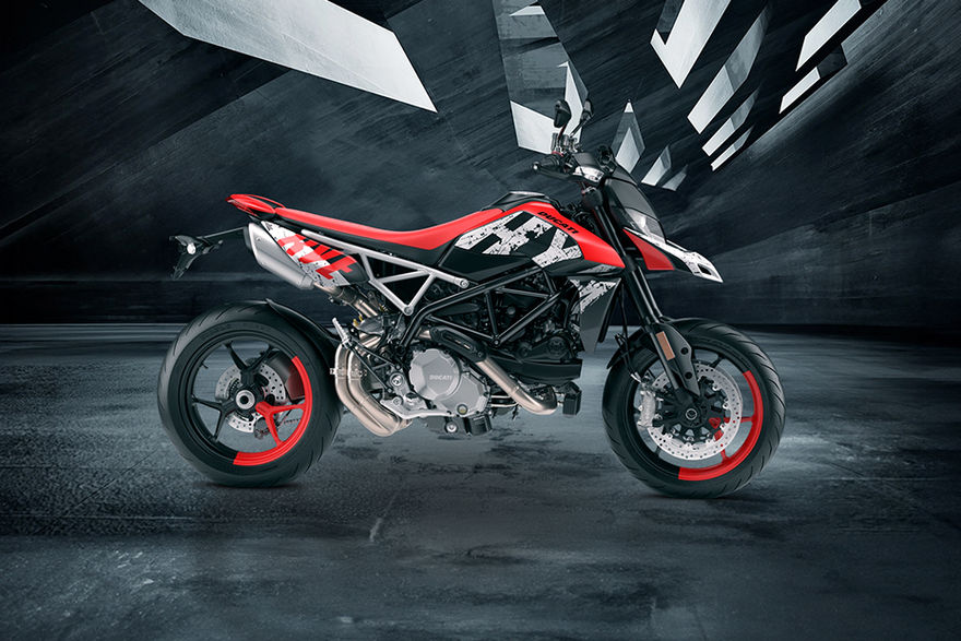 Ducati Hypermotard 950 Right Side View