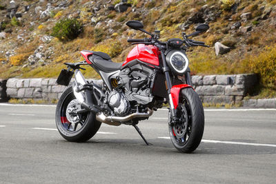 Ducati Monster Front Right View