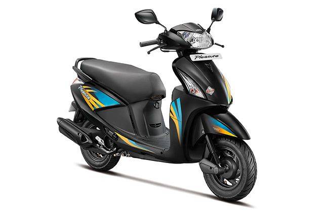 Pleasure best sale scooty 2021