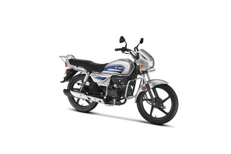 hero honda splendor plus silver colour