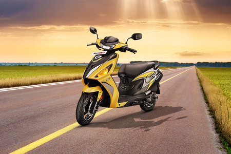 hero two wheeler scooty