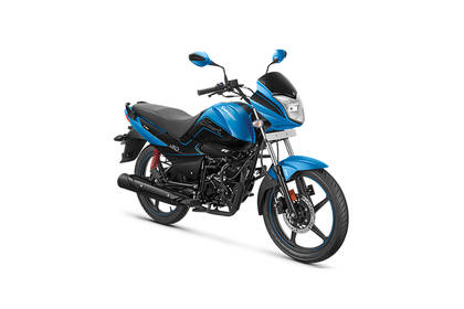 hero honda splendor blue colour