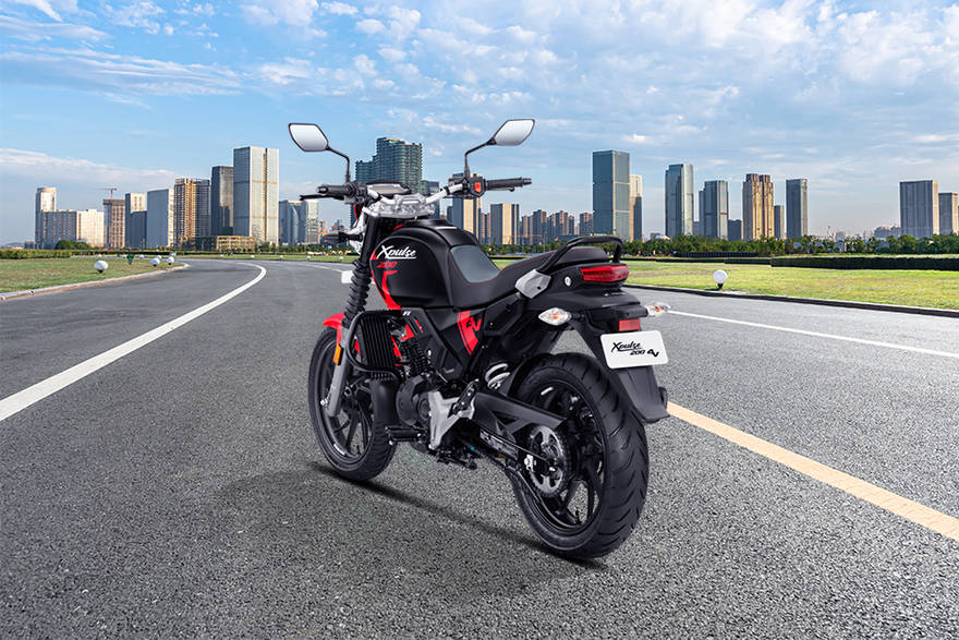 Hero XPulse 200T 4V Rear Left View