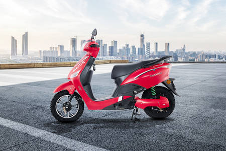 Hero electric bike best sale optima plus battery price