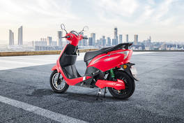 hero optima li electric scooter