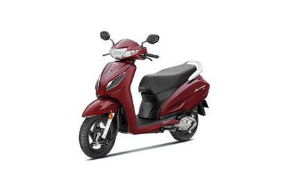 Honda Activa 6g Rebel Red Metallic Colour - Activa 6g Rebel Red 