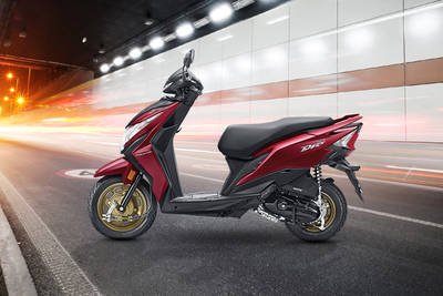 Honda Dio Left Side View