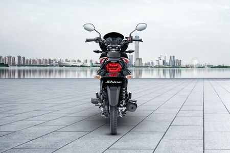 Honda CB Shine Matte Steel Black Metallic colour - carandbike