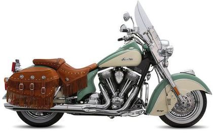 Indian Chief Vintage Dual Tone Front View