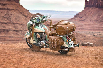 Indian Roadmaster Classic Rear Left View