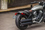 Indian Scout Bobber Rear Tyre View