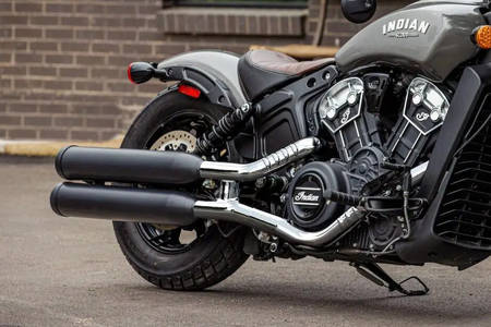 2018 Indian Scout Bobber Crusher Exhaust | Reviewmotors.co