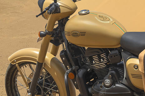 jawa khaki bike