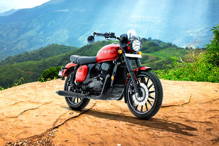 royal enfield jawa on road price