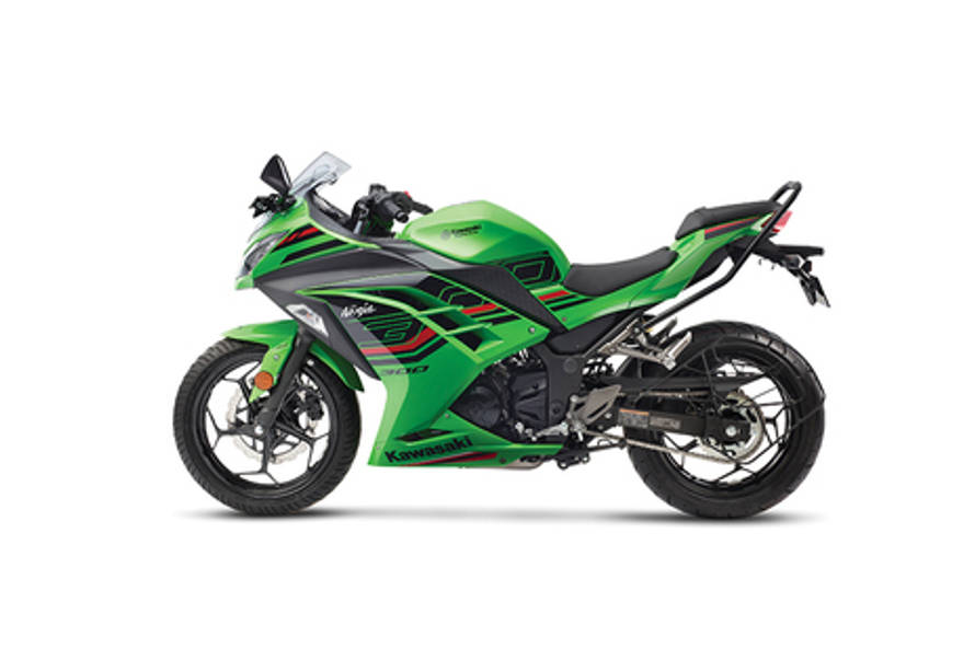 ninja 300 lime green