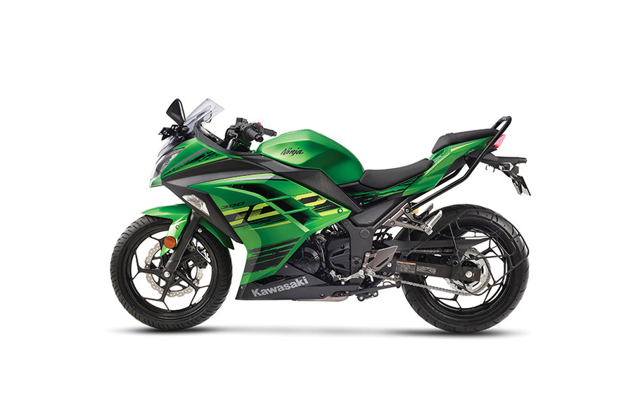Kawasaki Ninja 300 Candy Lime Green Colour Ninja 300 Candy Lime Green