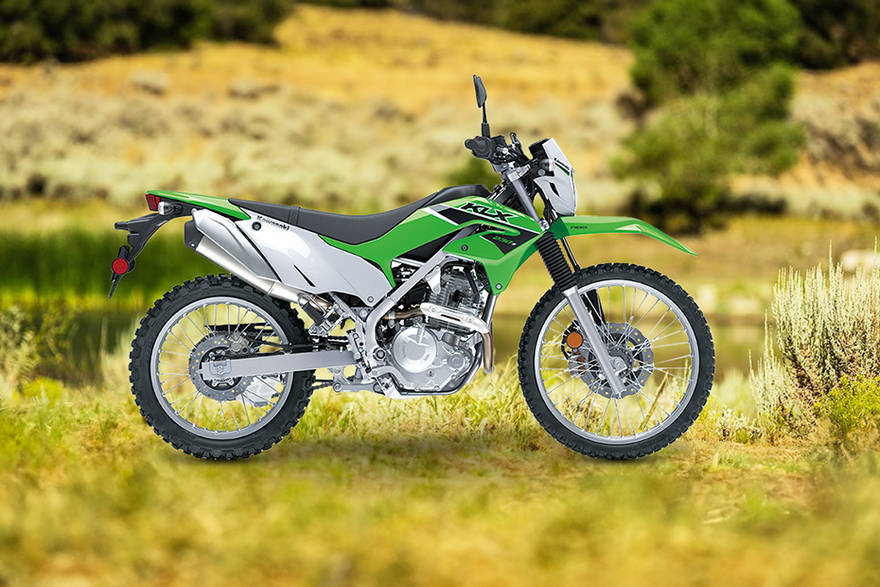 Kawasaki KLX230 S Right Side View