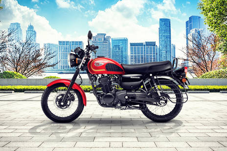 Kawasaki W175 Candy Persimmon Red Price, Images, Mileage, Specs & Features