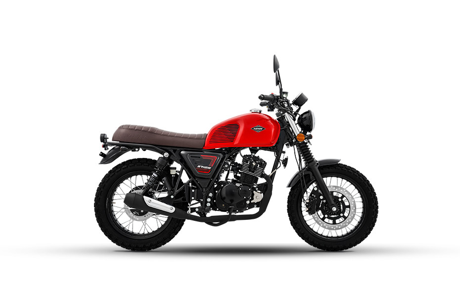 Keeway SR125 Glossy Red Colour