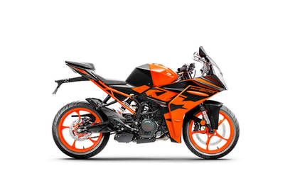 ktm rc 200 electronic orange