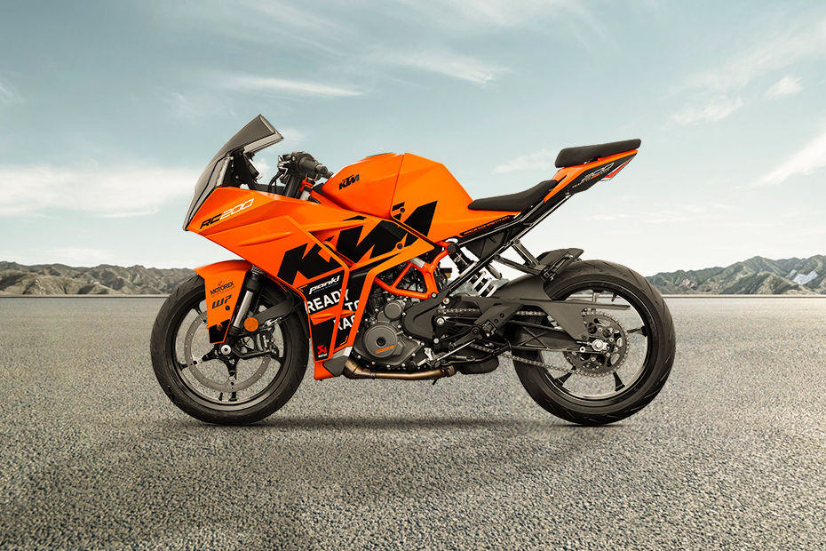 KTM RC 200 Modified With Custom Kit New Colour  For Rs 52k