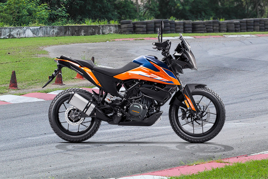 KTM 390 Adventure X Right Side View