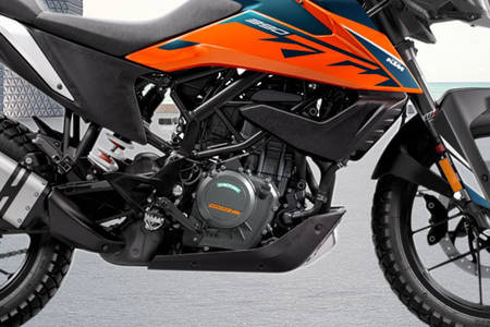 Ktm 390 adventure hot sale price on road