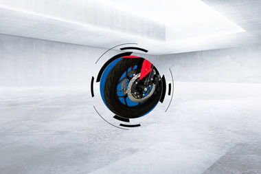 Odysse Electric Evoqis Front Tyre View