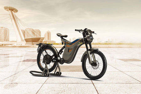 Polarity electric clearance bike