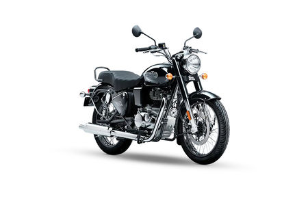 Royal Enfield Bullet 350 Military Silverred Colour