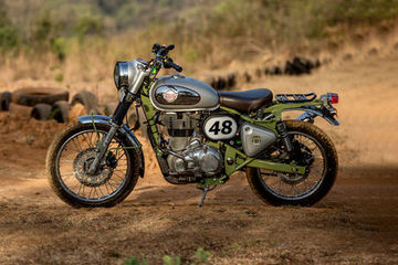 Royal Enfield Bullet Trials 500 Left Side View