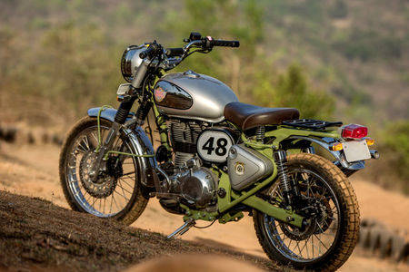 Royal enfield best sale trials 500