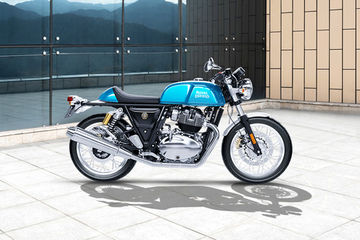 Royal Enfield Continental Gt 650 Ventura Blue Price Images Mileage Specs Features