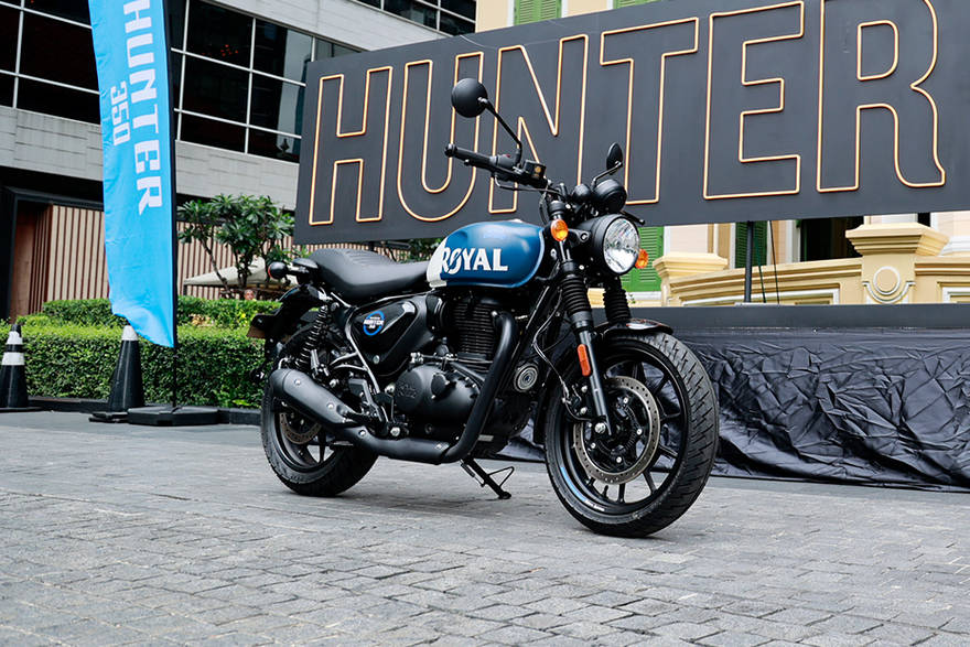 Royal Enfield Hunter 350 Front 