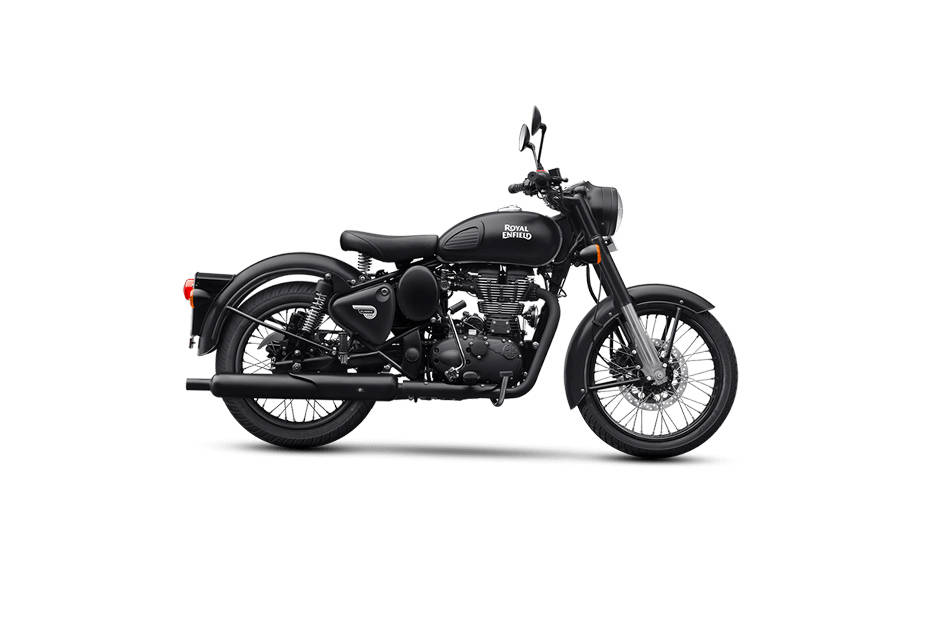 Royal enfield classic 500 stealth black on sale price