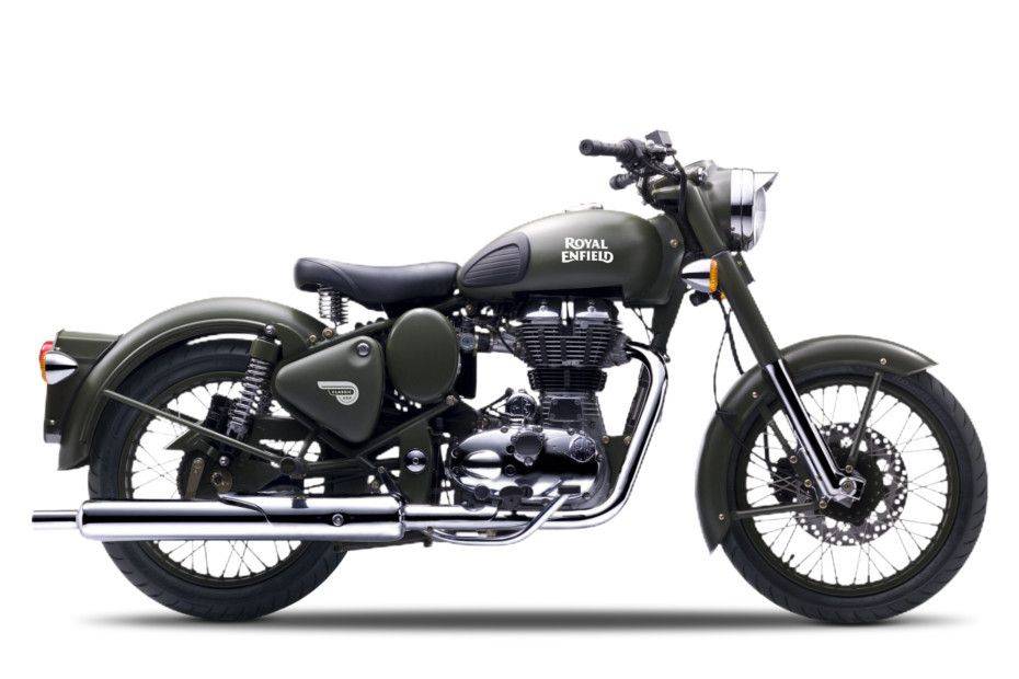 Royal enfield military deals colour